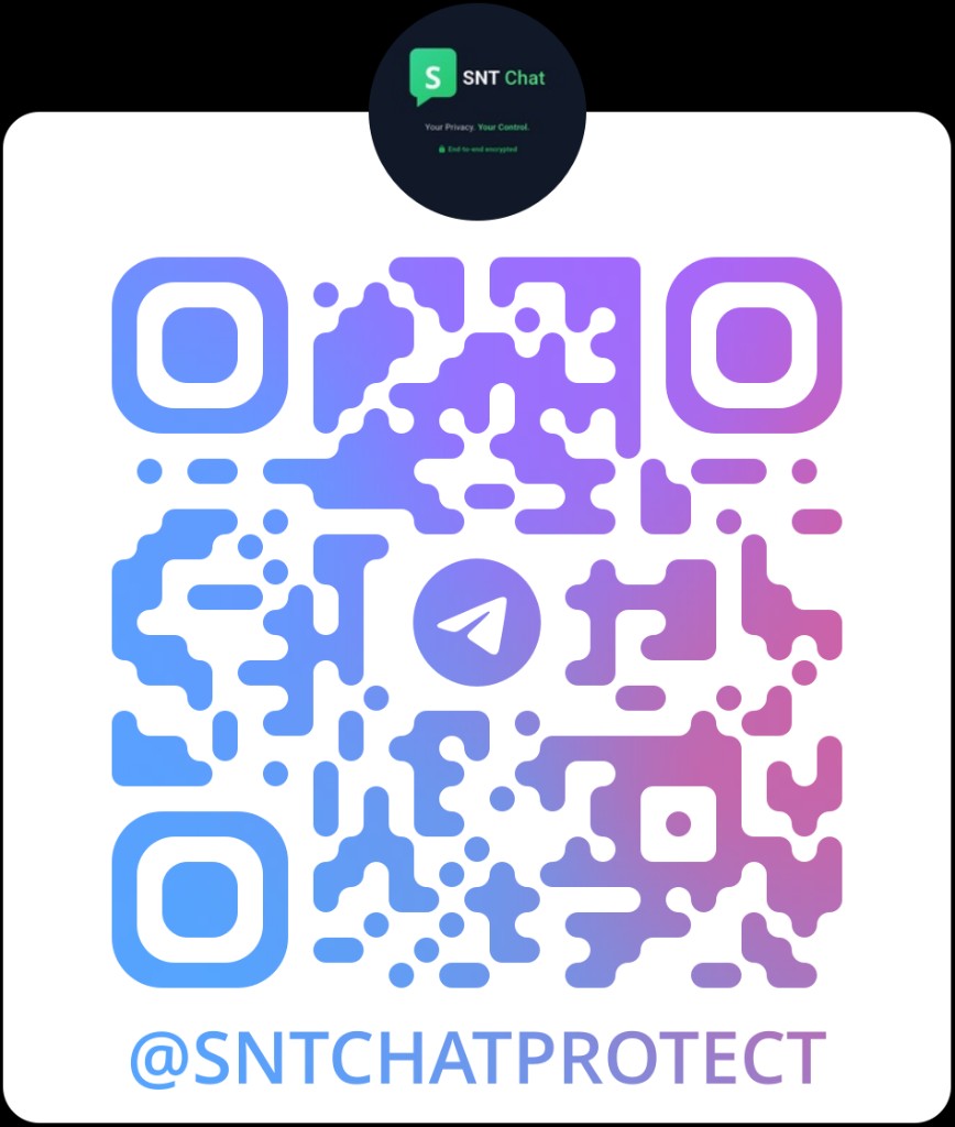 QR code chaîne Telegram @SNTCHATPROTECT